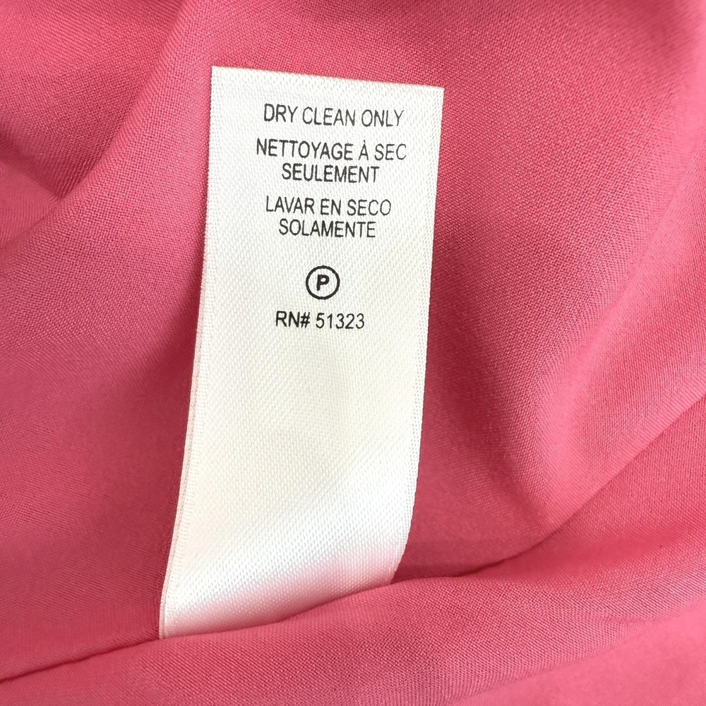 CeCe Cocktail Fit & Flare Dress Size 6 Pink Preppy Sheath Short Mini Coquette - Picture 11 of 12